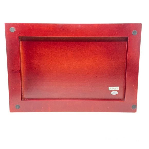 Things Remembered Five Piece Storage Set in a rich Mahogany Wood. - Picture 9 of 14